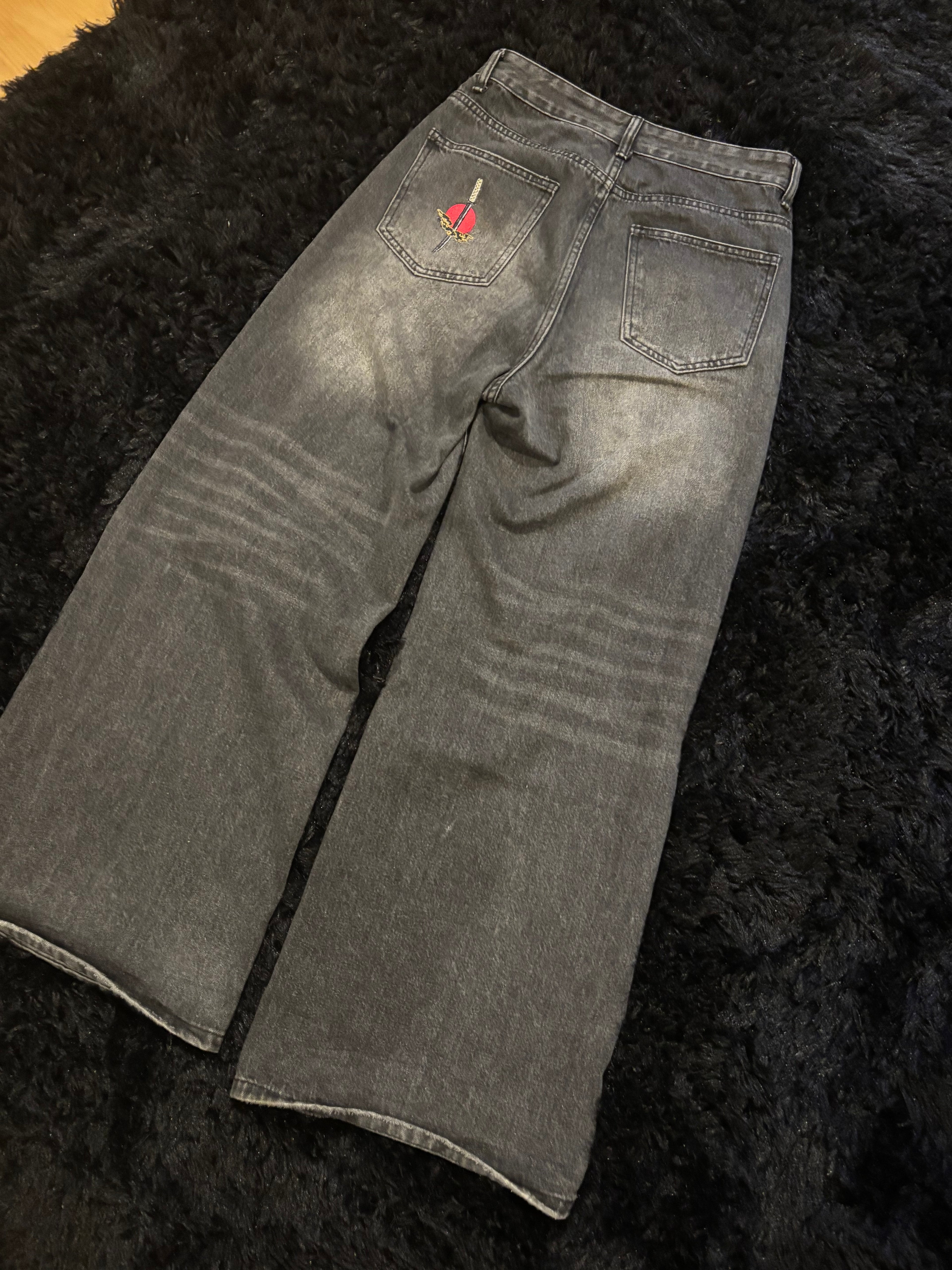 Sakura blade baggy denim