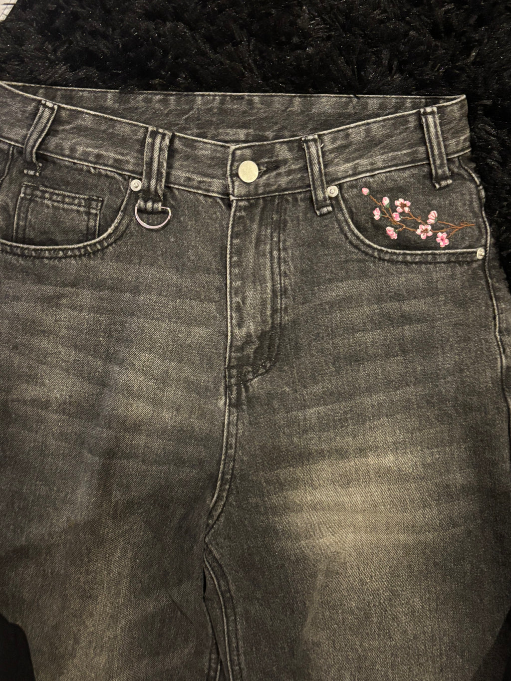 Sakura blade baggy denim