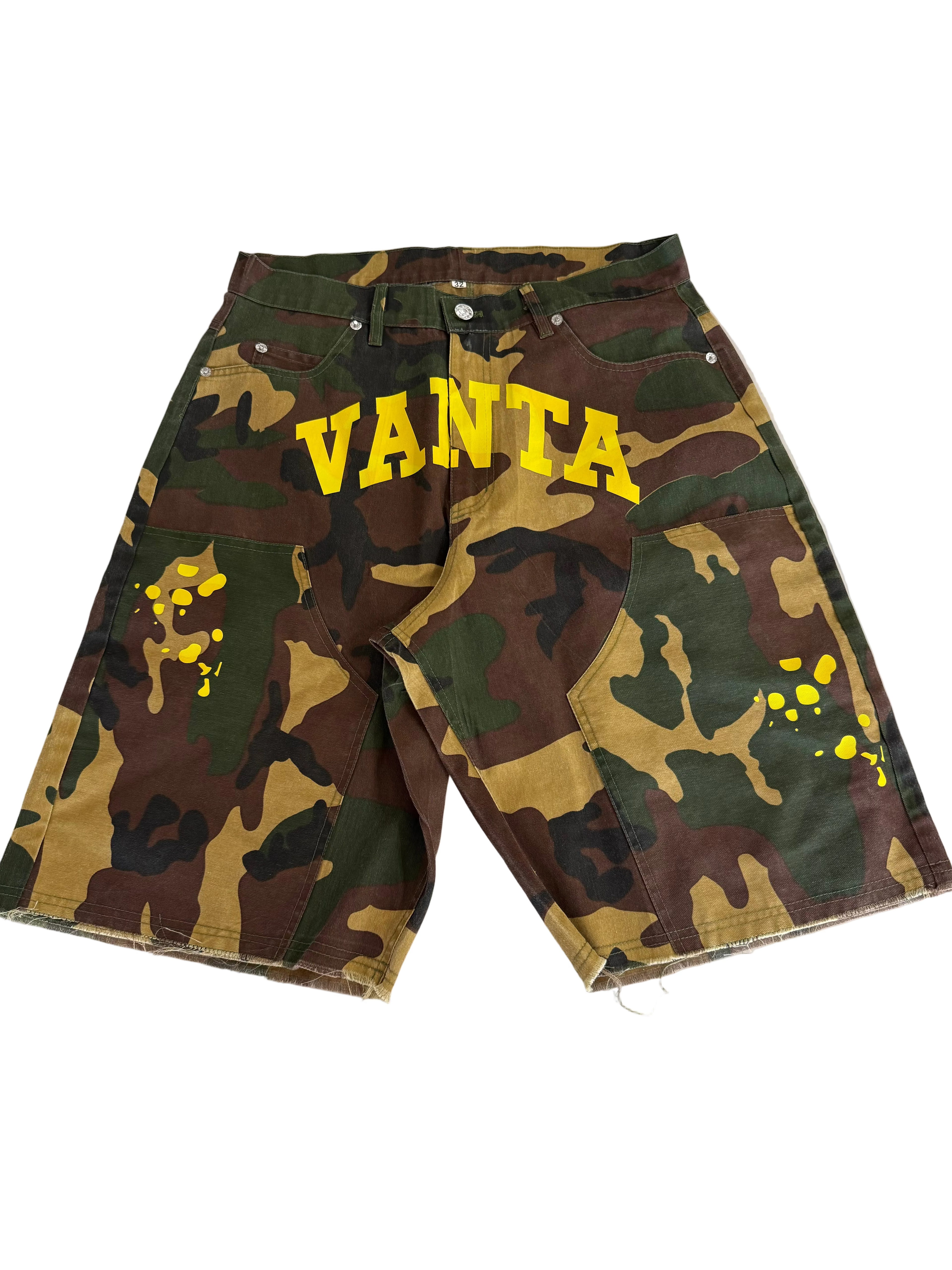 "Camo" Baggy Jorts