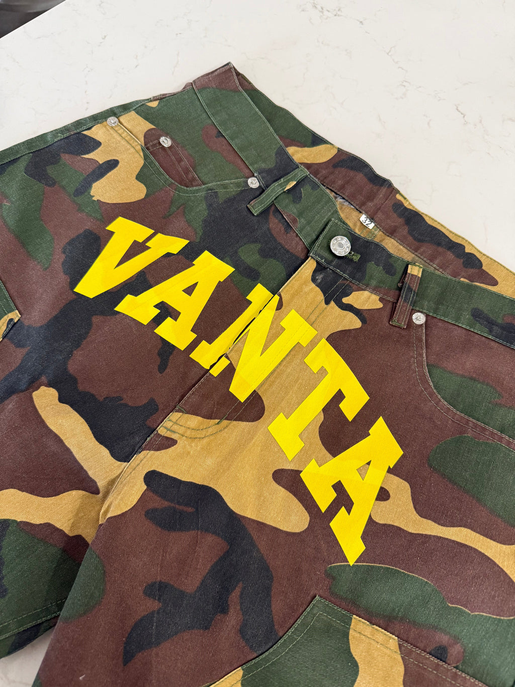 "Camo" Baggy Jorts