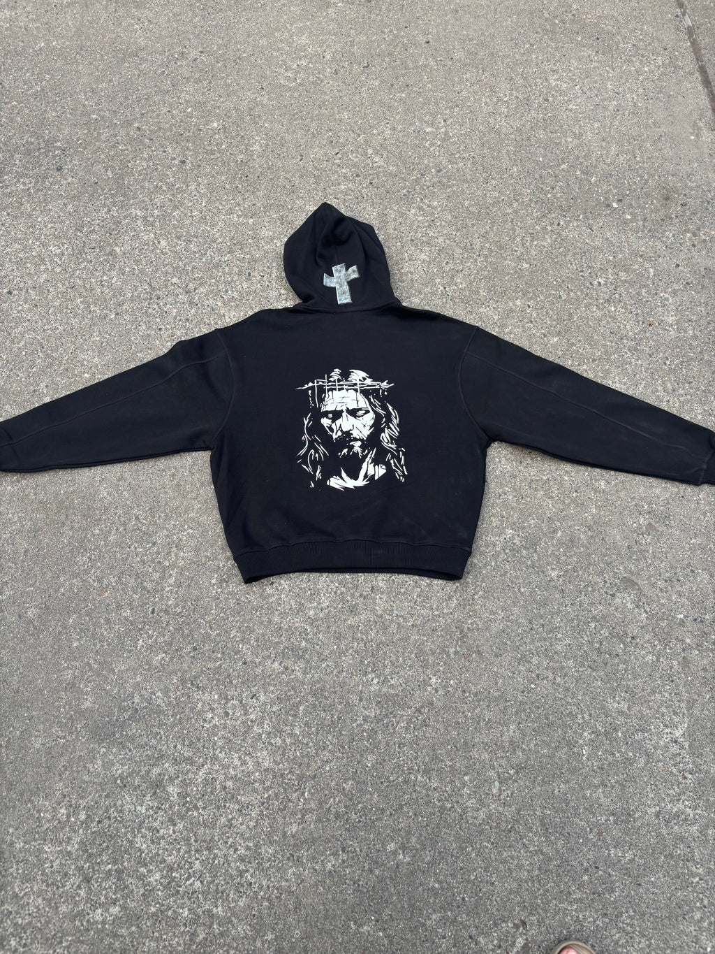 14 OZ Black Urban Hoodie